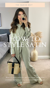How To Style Satin