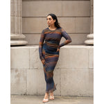 Load image into Gallery viewer, Ruched Mesh Dress
