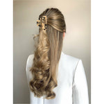 Load image into Gallery viewer, Rectangle Hairclip - Leopard
